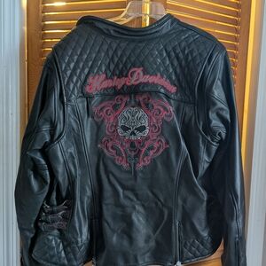Harley-Davidson Women's Black Leather Jacket